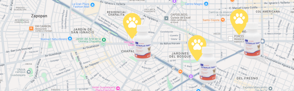 Encuentra el producto en la clínica veterinaria más cercana